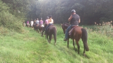 Buitenritten met Stop in het bos en eigengemaakte soep